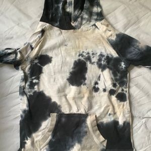 TIE DYE HOODIE SHIRT